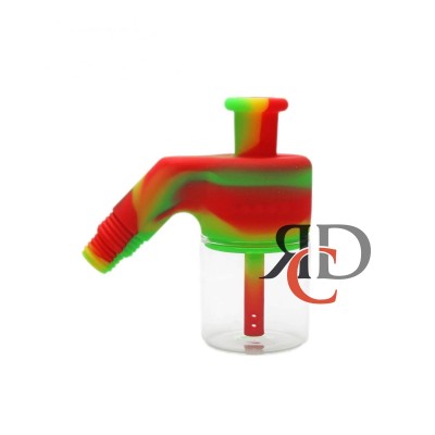 SILICONE ADJUSTABLE ASH CATCHER 14MM/19MM DIA 47MM- ACS500 1CT